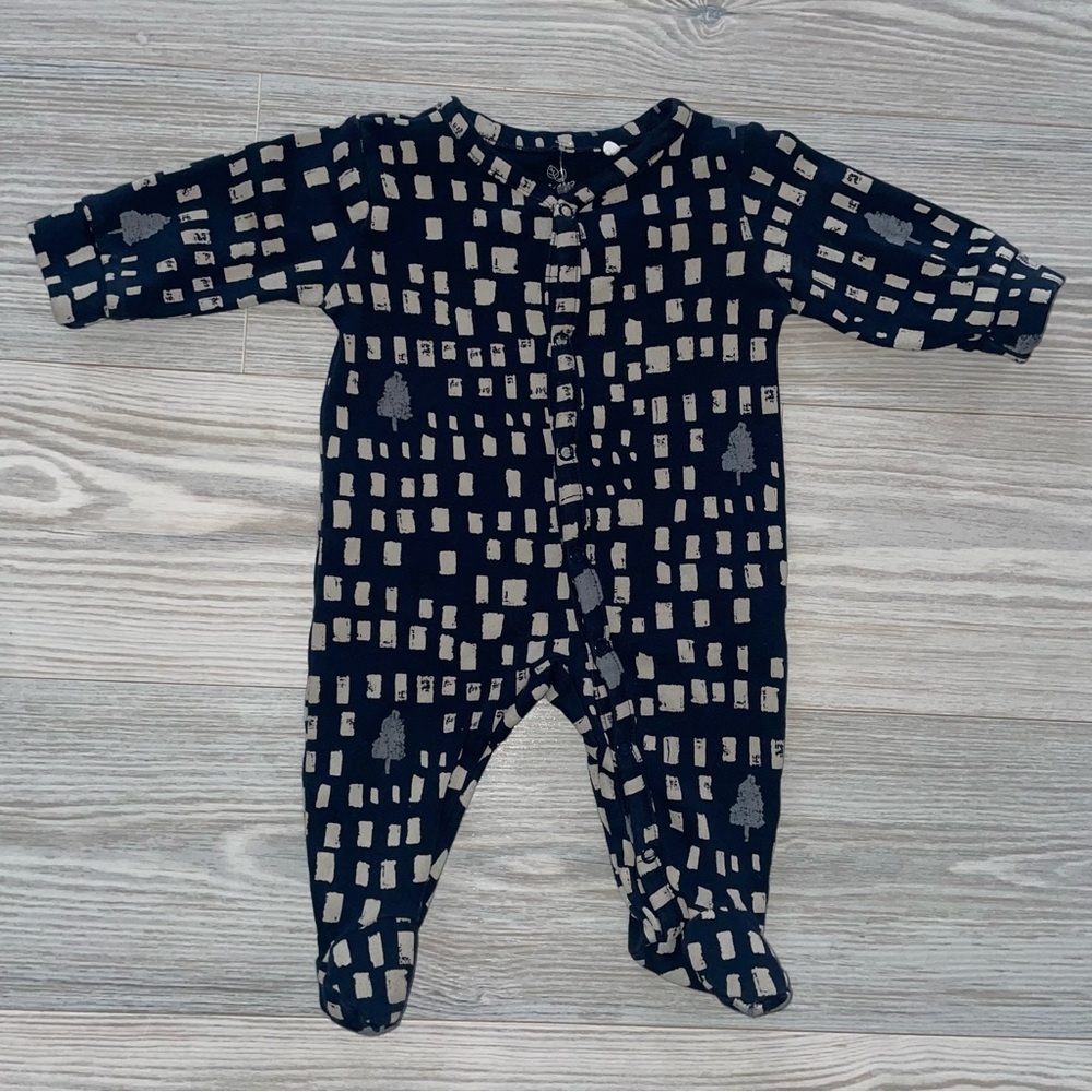 Oliver & Rain Baby Boys 3 Months Sleep and Play Sleeper